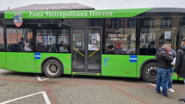 Înființarea și dotarea cu autobuze nepoluante a serviciului public de transport local Horezu în parteneriat cu comuna Măldărești, județul Vâlcea