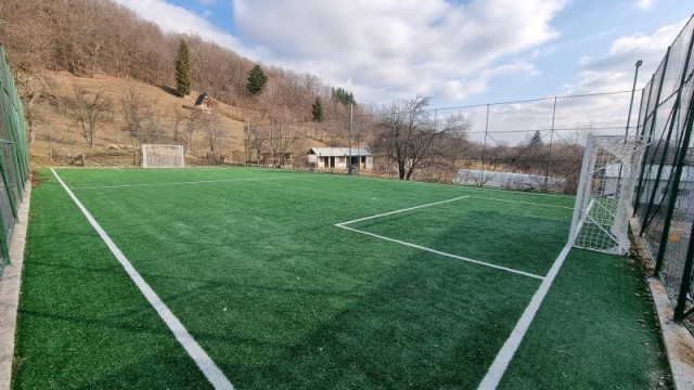 Amenajare teren minifotbal sat Urșani, orașul Horezu, județul Vâlcea